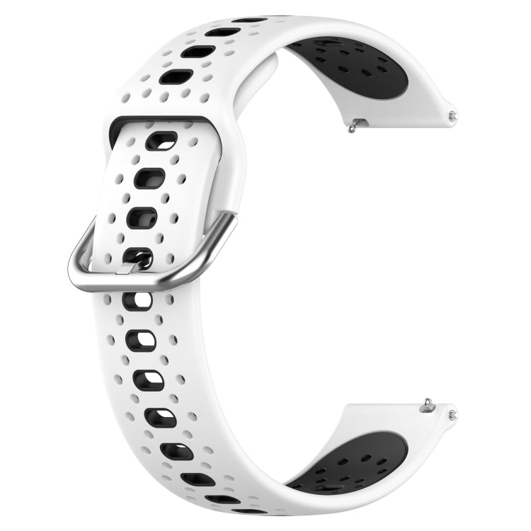 Cinturino in silicone bicolore traspirante da 20 mm, For Samsung Galaxy Watch 5 Pro 45mm
