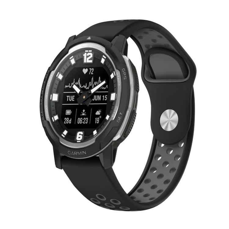 Cinturino sportivo in silicone 22 mm per Garmin Instinct