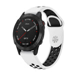 Cinturino sportivo in silicone 22 mm per Garmin Fenix 6