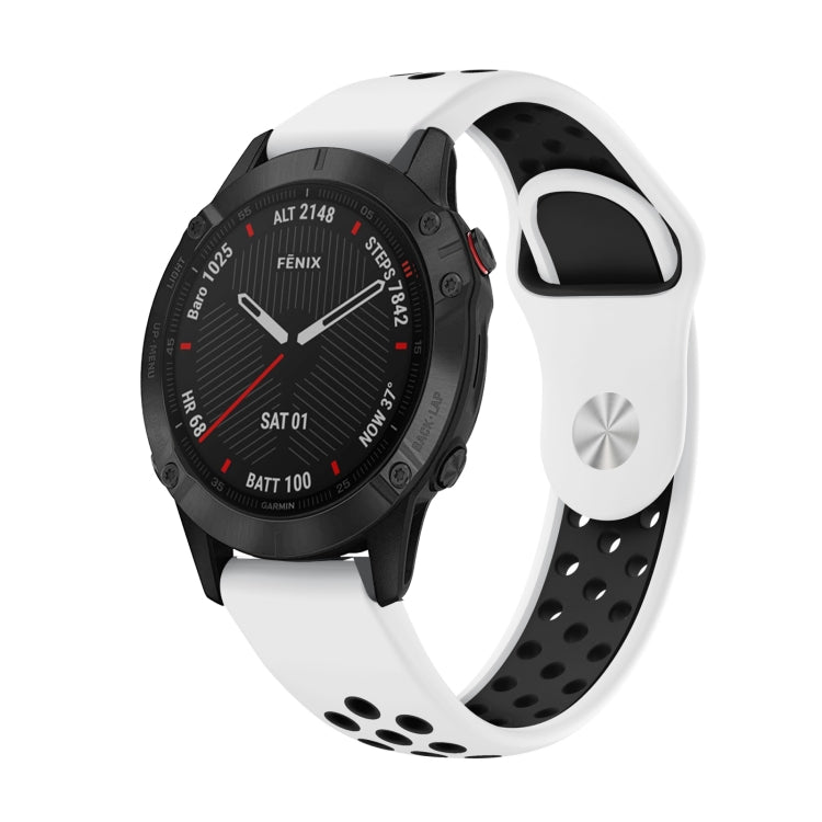 Cinturino sportivo in silicone 22 mm per Garmin Fenix 6