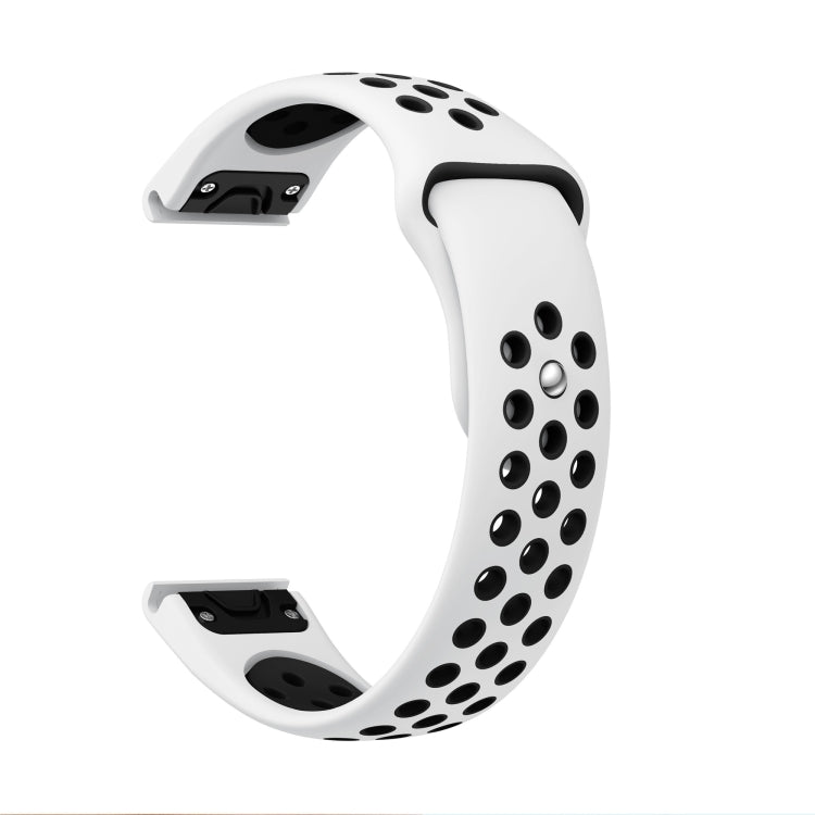 Cinturino sportivo in silicone 22 mm per Garmin Fenix 6