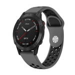 Cinturino sportivo in silicone 22 mm per Garmin Fenix 6