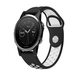 Cinturino sportivo in silicone 22 mm per Garmin Fenix 6