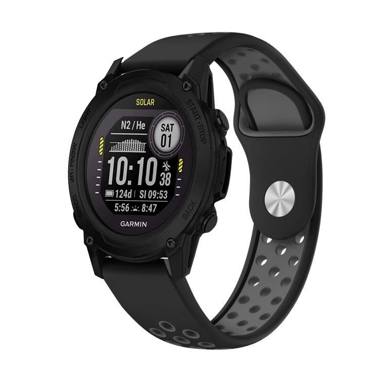 Cinturino sportivo in silicone 22 mm per Garmin Instinct