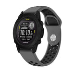 Cinturino sportivo in silicone 22 mm per Garmin Instinct
