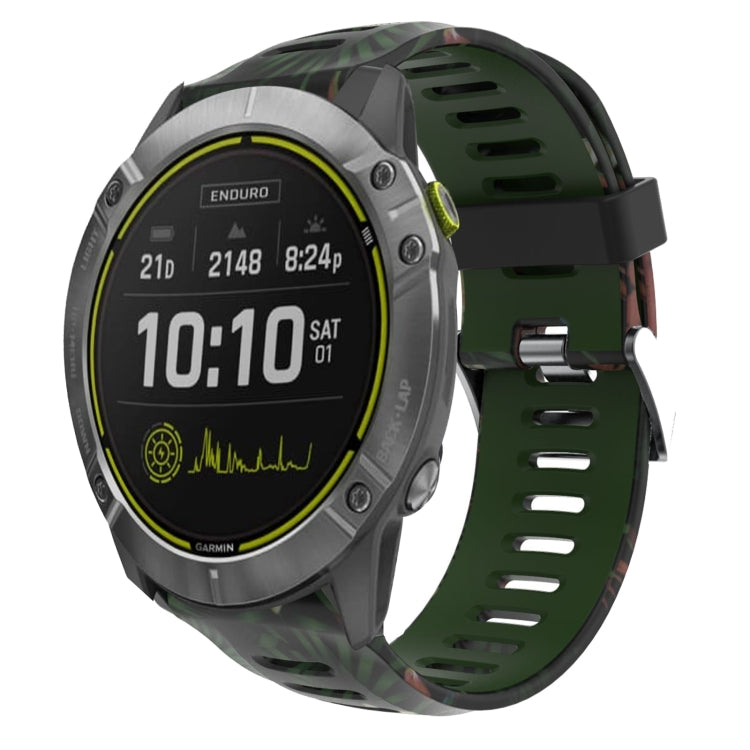 Cinturino in silicone mimetico 26 mm per Garmin Enduro