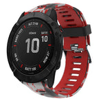 Cinturino in silicone mimetico 26 mm per Garmin Enduro