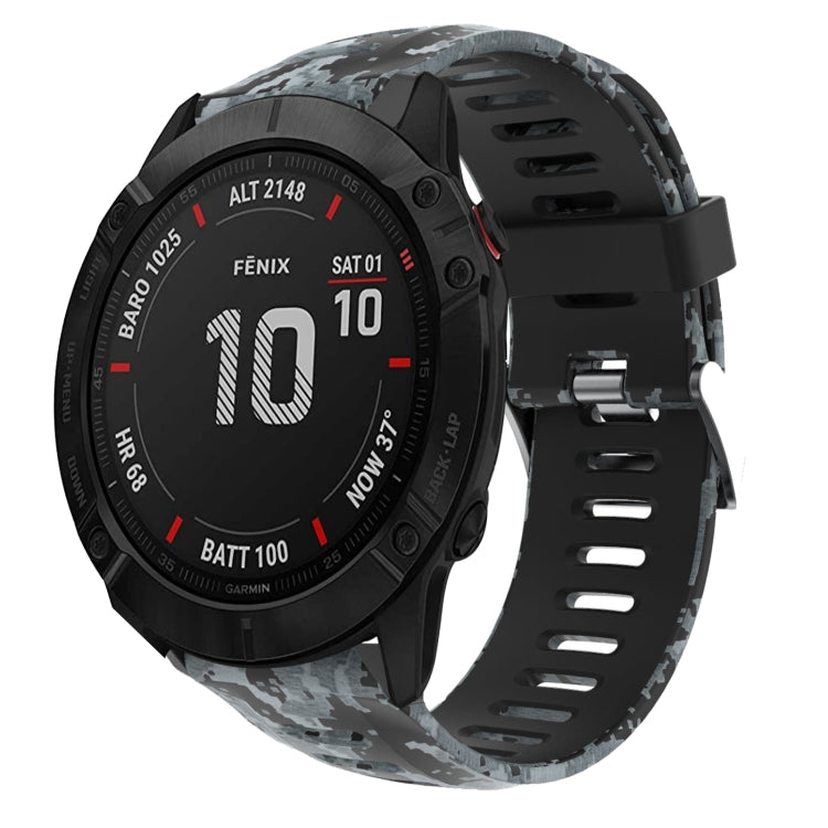 Cinturino in silicone mimetico 26 mm per Garmin Enduro