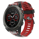Cinturino in silicone mimetico 26 mm per Garmin Fenix 5X