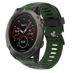 Cinturino in silicone mimetico 26 mm per Garmin Fenix 5X