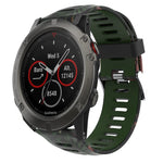Cinturino in silicone mimetico 26 mm per Garmin Fenix 5X