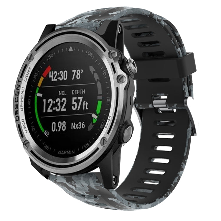 Cinturino in silicone mimetico 26 mm per Garmin Fenix 3