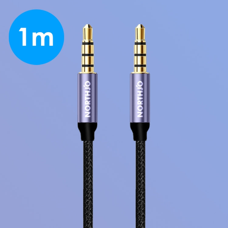 Cavo audio stereo AUX 3,5 mm 4 poli maschio a maschio