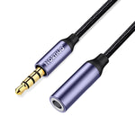 Cavo adattatore audio 3,5 mm maschio-femmina 4 poli