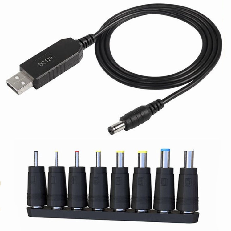 Adattatore convertitore USB 5V-12V DC 1A con cavo da 90 cm
