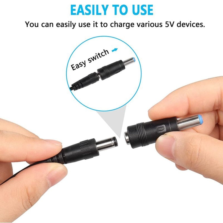 Adattatore convertitore USB 5V-12V DC 1A con cavo da 90 cm - immagine 6