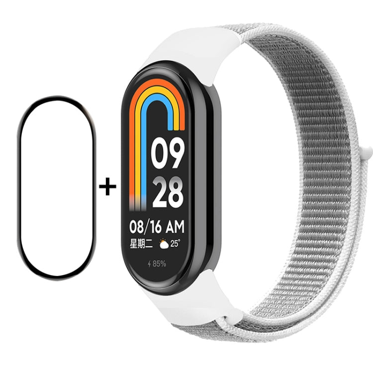 Set proteggi schermo e cinturino nylon per Xiaomi Mi Band 8