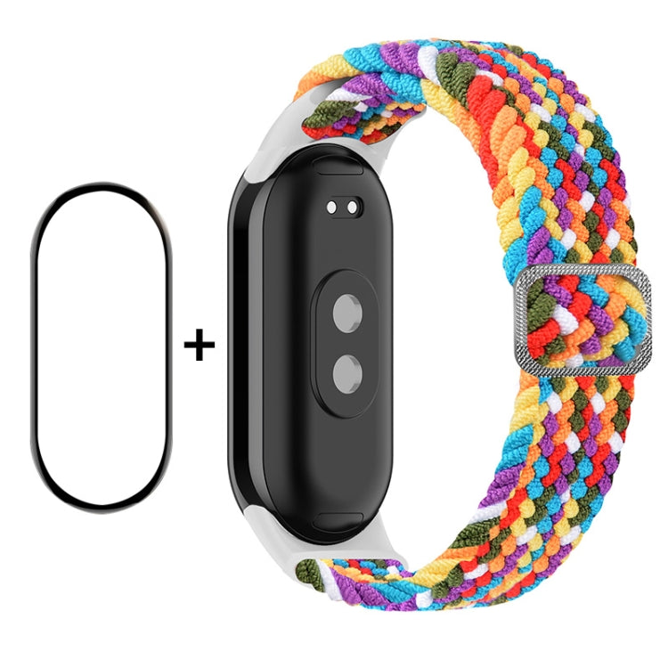 Set proteggi schermo e cinturino nylon per Xiaomi Mi Band 8