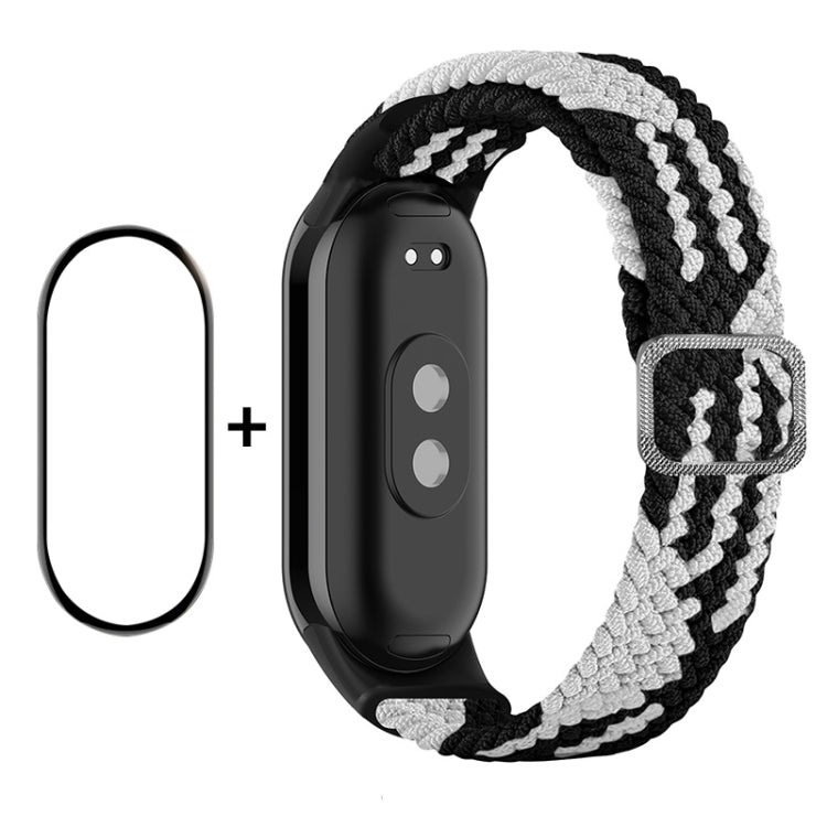 Set proteggi schermo e cinturino nylon per Xiaomi Mi Band 8