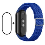Set proteggi schermo e cinturino nylon per Xiaomi Mi Band 8