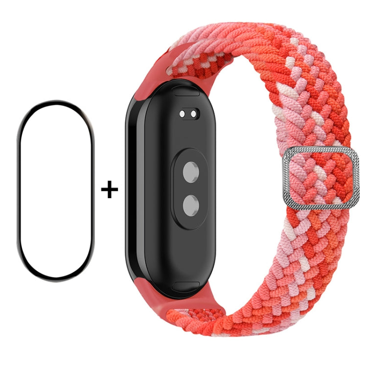 Set proteggi schermo e cinturino nylon per Xiaomi Mi Band 8