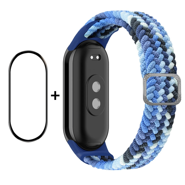 Set proteggi schermo e cinturino nylon per Xiaomi Mi Band 8