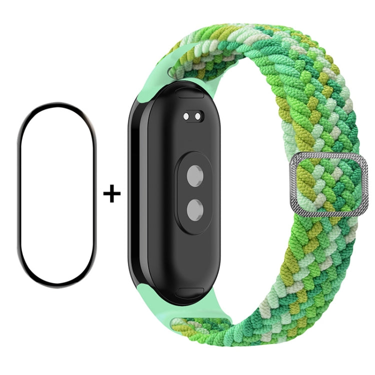 Set proteggi schermo e cinturino nylon per Xiaomi Mi Band 8