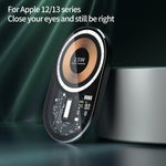 Caricabatterie wireless magnetico per auto trasparente 15W
