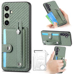 Custodia portafoglio con supporto e attrezzi per Galaxy S25 5G