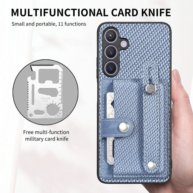 Custodia portafoglio con supporto e attrezzi per Galaxy S25 5G