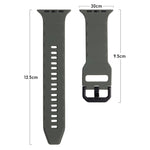 Cinturino sportivo in silicone per Apple Watch 42mm