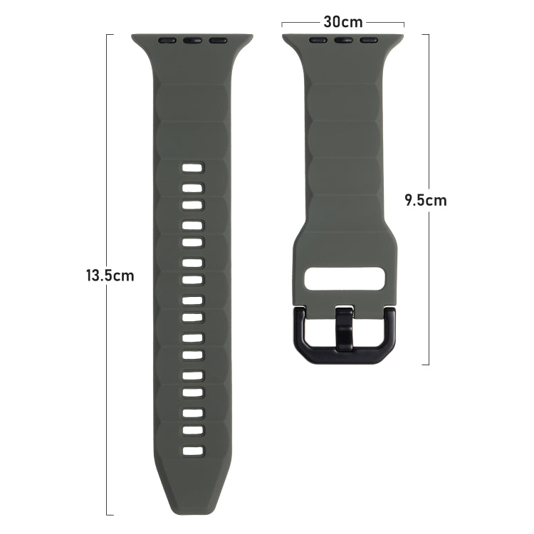 Cinturino sportivo in silicone per Apple Watch 42mm