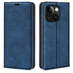 Custodia in pelle per iPhone 15 con supporto