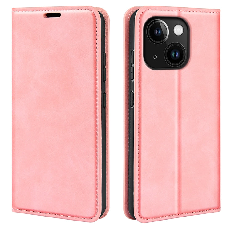 Custodia in pelle per iPhone 15 con supporto
