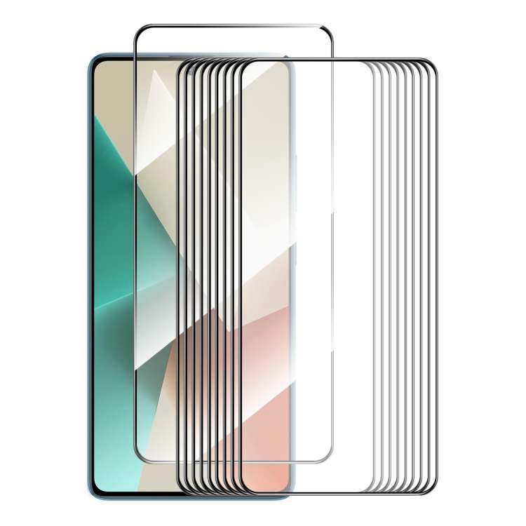 Pellicola vetro temperato 10 pezzi per Xiaomi compatibili