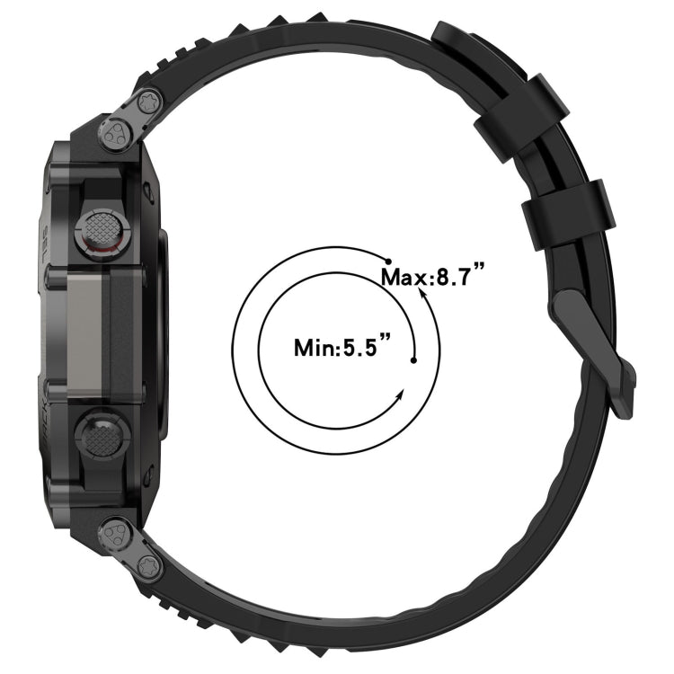 Cinturino sportivo in silicone per Amazfit T-Rex Ultra