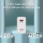 Caricabatterie USB 120W compatibile Xiaomi 12/12 Pro e Huawei