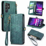 Custodia portafoglio con cerniera per Samsung Galaxy