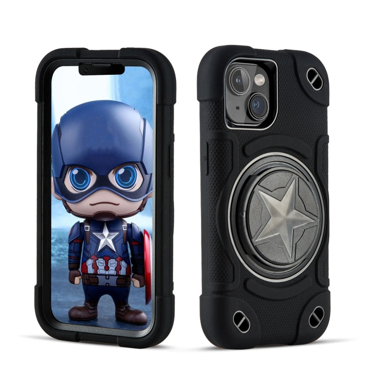 Custodia in silicone ibrida per iPhone 14 e 14 Pro Max