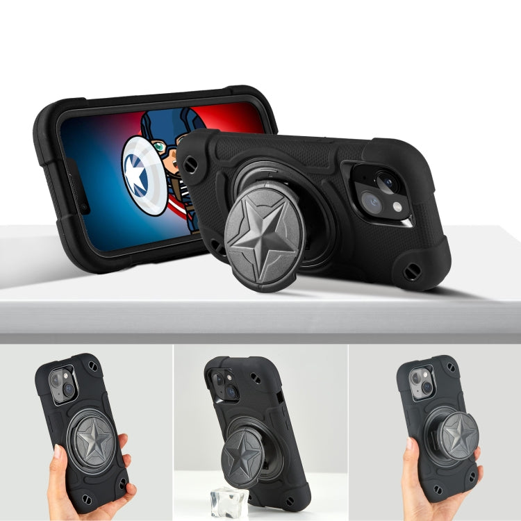 Custodia in silicone ibrida per iPhone 14 e 14 Pro Max