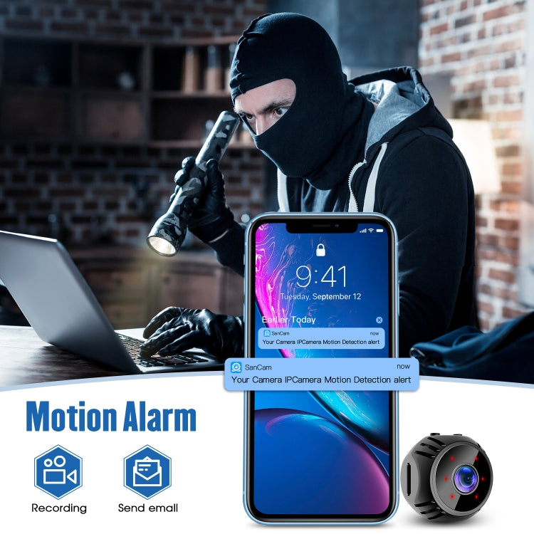 Mini videocamera W8 HD 1080P con visione notturna