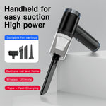 Aspirapolvere portatile wireless Q108 per auto e casa