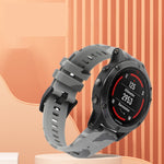 Cinturino in silicone mimetico da 22 mm, For Garmin Forerunner 965, For Garmin Instinct Crossover, For Garmin Instinct Crossover Solar