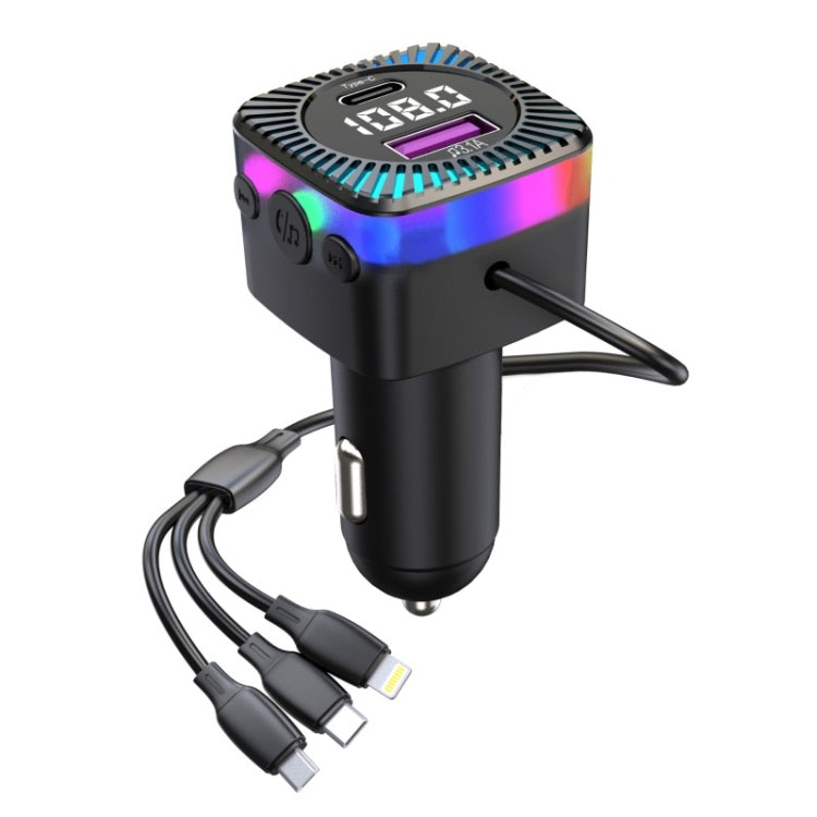 Trasmettitore FM Bluetooth 5.3 con Caricabatterie Auto CS5