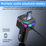 Trasmettitore FM Bluetooth 5.3 con Caricabatterie Auto CS5