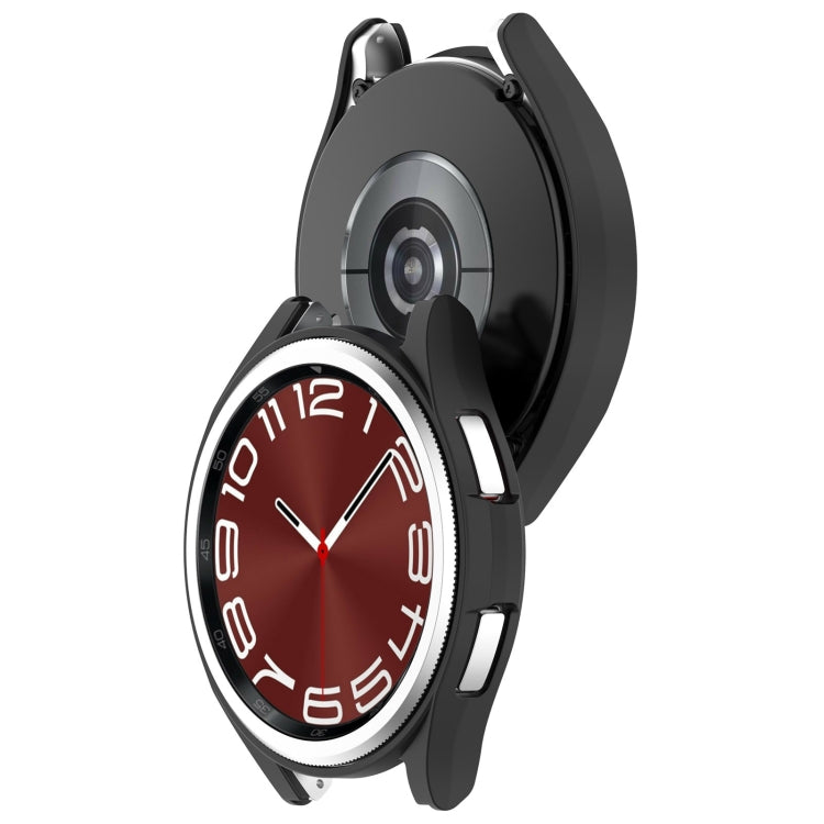 Custodia protettiva per orologio PC a mezza copertura, For Samsung Galaxy Watch 6 Classic 43mm