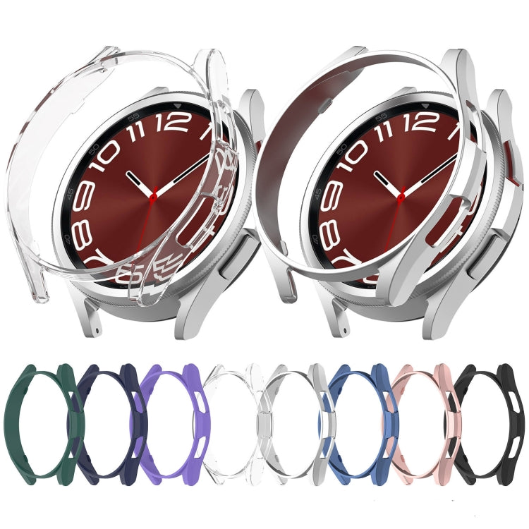 Custodia protettiva per orologio PC a mezza copertura, For Samsung Galaxy Watch 6 Classic 43mm