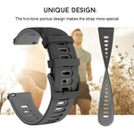 Cinturino in silicone bicolore da 20 mm, For Samsung Galaxy Watch 5  40mm