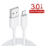 Caricatore a doppia porta USB PD30W USB-C / Type-C + QC3.0 con cavo dati da USB a 8 pin da 1 m, EU Plug, US Plug, AU Plug