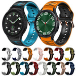Cinturino in silicone con trama curva, For Samsung Galaxy watch 5 Golf Edition